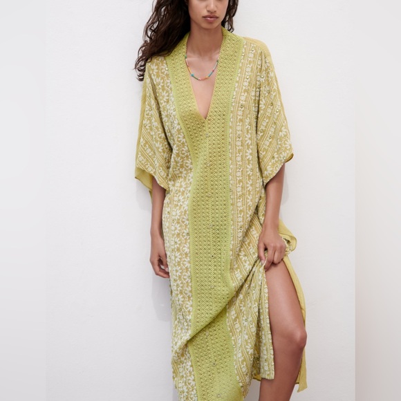 Zara Dresses & Skirts - NWT Zara boho embroidered tunic dress